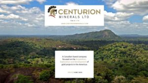 Centurion Minerals Corporate Presentation Home Page June 2026 768x432